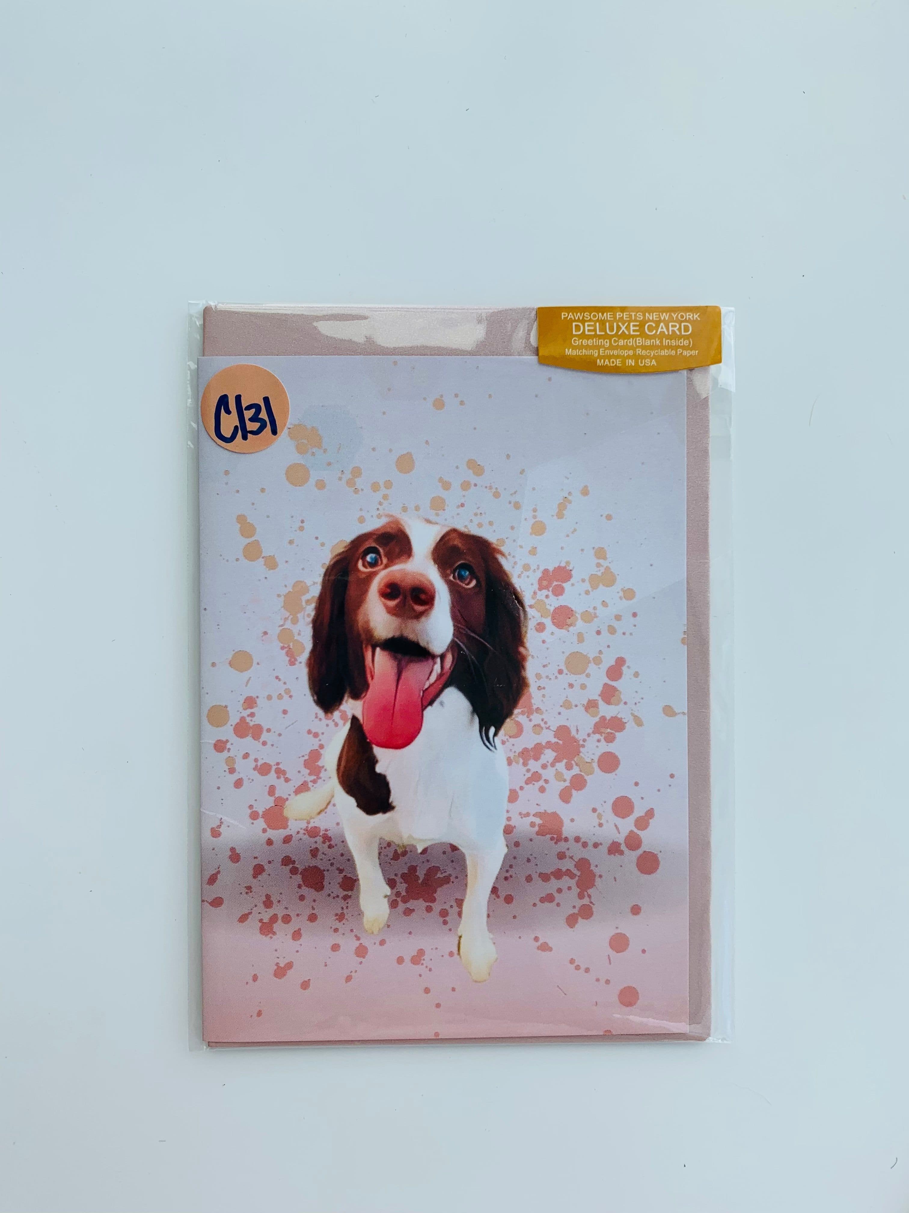 image-PETS GREETING CARD - #233