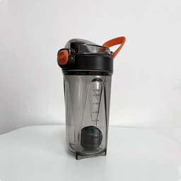 image-Large Capacity Portable Bounce Cover Sports Fitness Shake Cup Water Cup