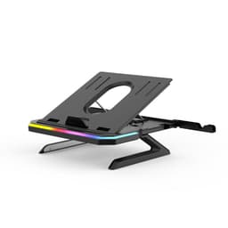 image-Laptop cooling bracket folding lifting laptop bracket monitor increase rack aluminum alloy base