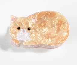 image-PAWSOME PETS NEW YORK Hand-painted Cat Large Claw Hair Clip #4 | Eco-Friendly