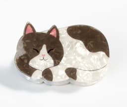 image-PAWSOME PETS NEW YORK Hand-painted Cat Large Claw Hair Clip #5 | Eco-Friendly