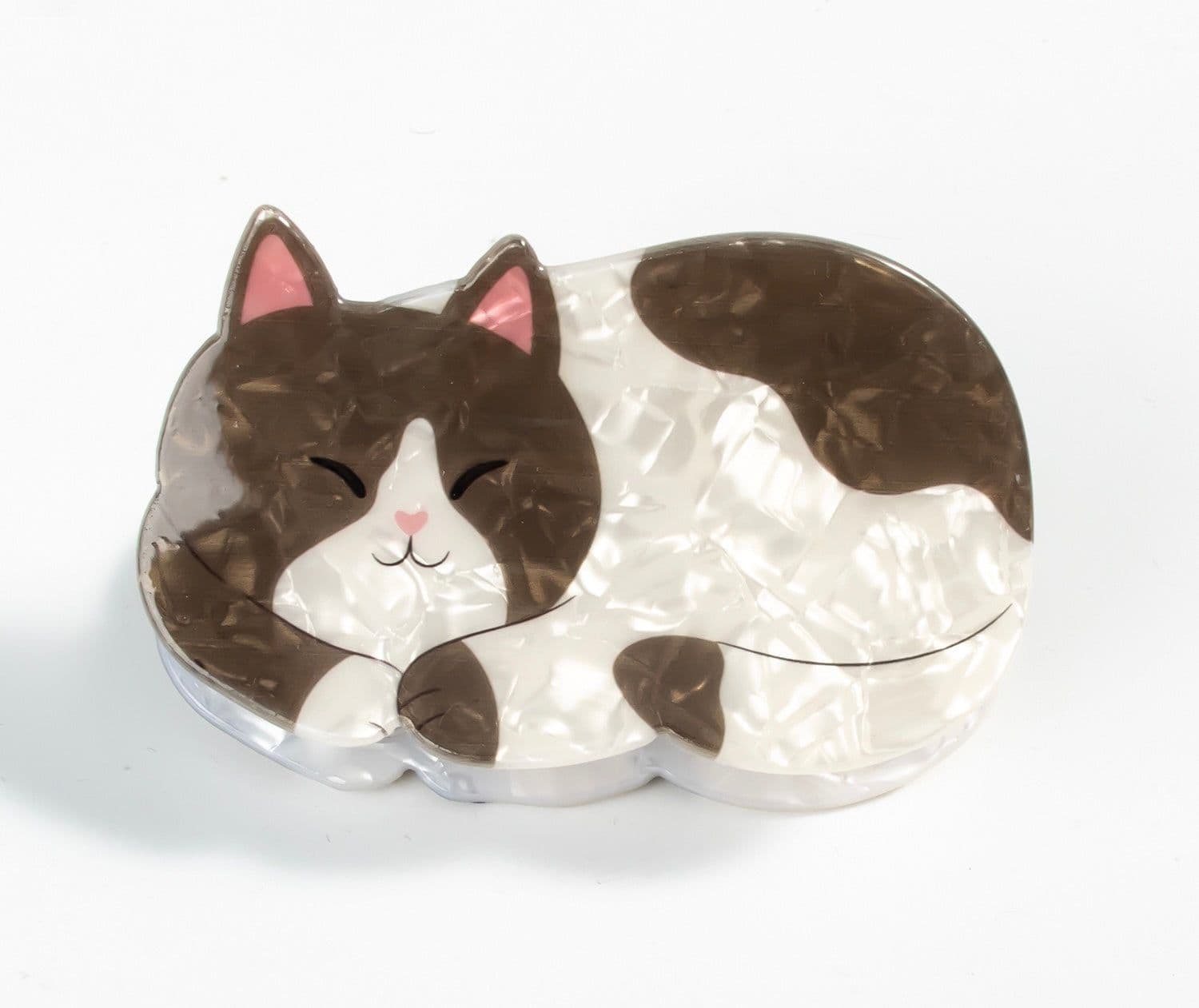 image-PAWSOME PETS NEW YORK Hand-painted Cat Large Claw Hair Clip #5 | Eco-Friendly