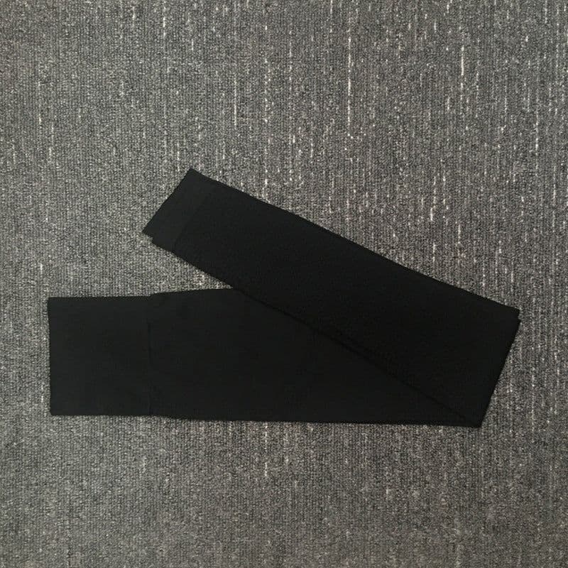 image-2021 European and American hot style fitness running high waist yoga pants seamless gym sports leggings women's outer wear
