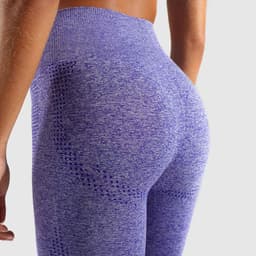 image-2021 European and American hot style fitness running high waist yoga pants seamless gym sports leggings women's outer wear