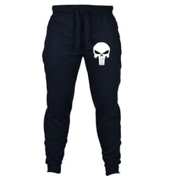 image-The Punisher Autumn and Winter Beam Sports Pants Men's Casual Pants Sports Fitness Long Pants On behalf of
