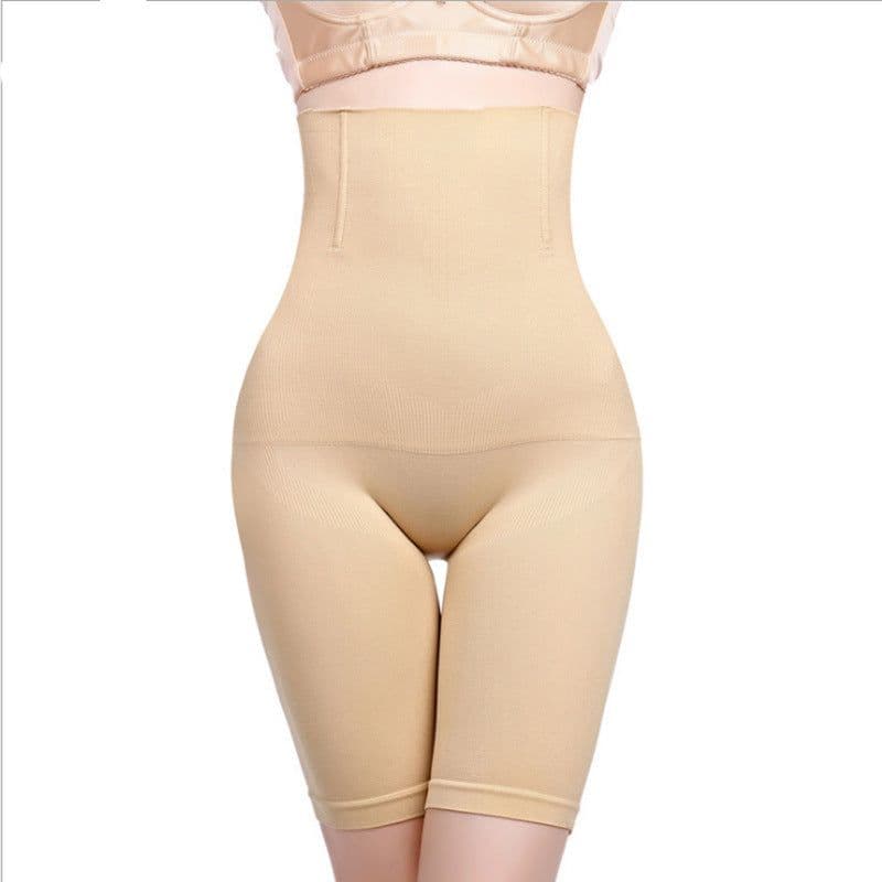 image-High-waisted body-shaping pants women's postpartum waist and abdomen reduction belly restraint pants beauty body seamless boxer hip lift corset underwear