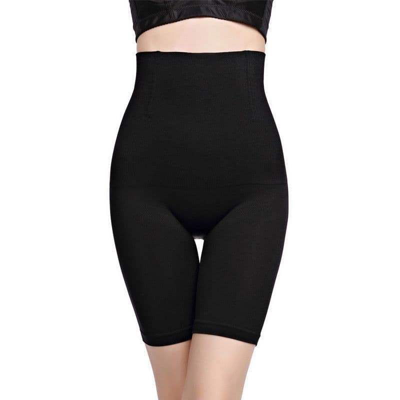 image-High-waisted body-shaping pants women's postpartum waist and abdomen reduction belly restraint pants beauty body seamless boxer hip lift corset underwear
