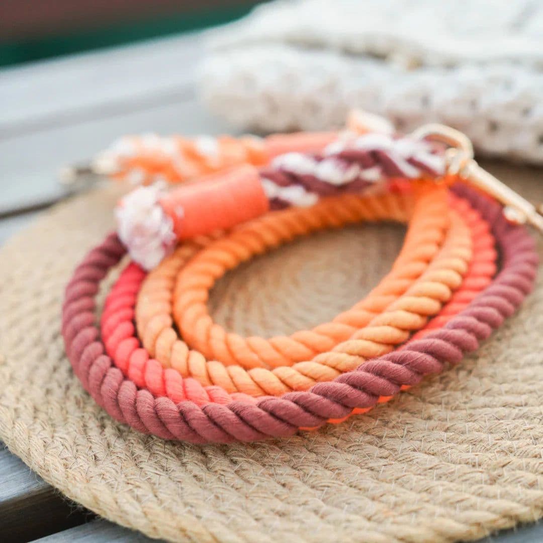 image-ROPE LEASH - MAPLE