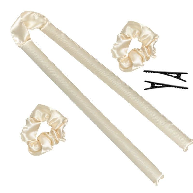 image-Upgraded Amazon Lazy No Heat Curling Stick EVA Foam Curling Iron Sleeping Hairdressing Big Wave Hair Circle 5 Pieces
