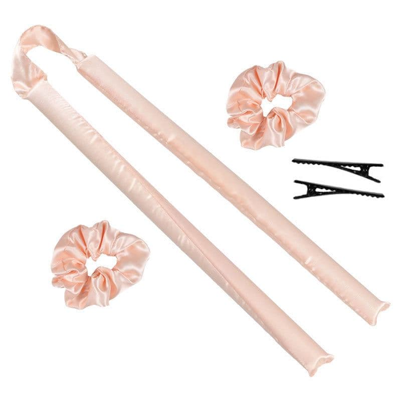 image-Upgraded Amazon Lazy No Heat Curling Stick EVA Foam Curling Iron Sleeping Hairdressing Big Wave Hair Circle 5 Pieces