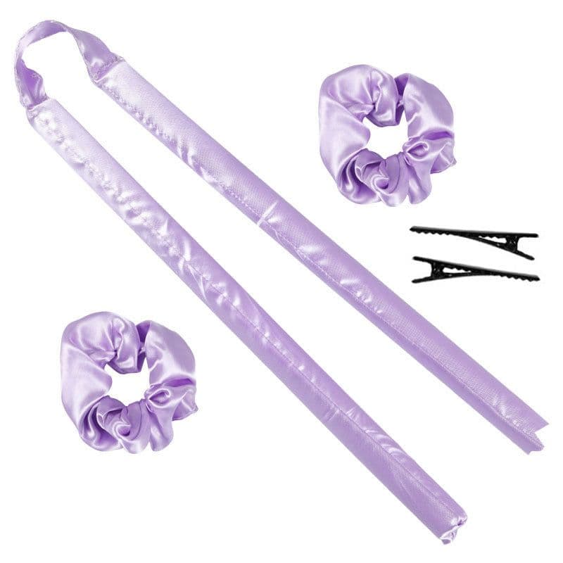 image-Upgraded Amazon Lazy No Heat Curling Stick EVA Foam Curling Iron Sleeping Hairdressing Big Wave Hair Circle 5 Pieces