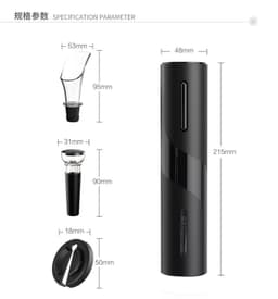 image-Source factory cross-border red wine electric bottle opener electric wine opener wine set automatic bottle opener customization