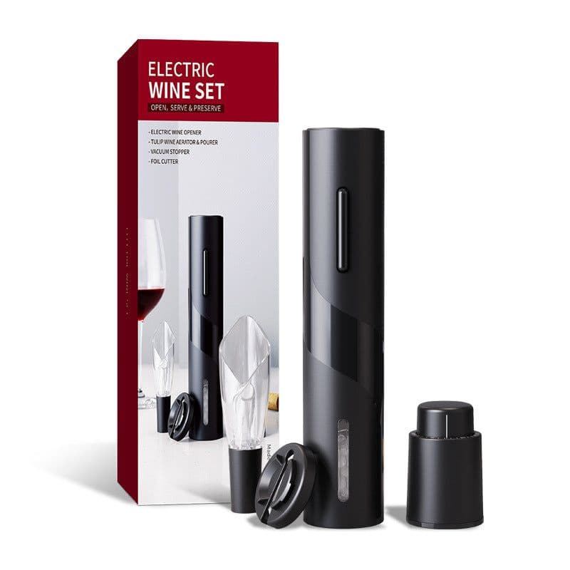 image-Source factory cross-border red wine electric bottle opener electric wine opener wine set automatic bottle opener customization