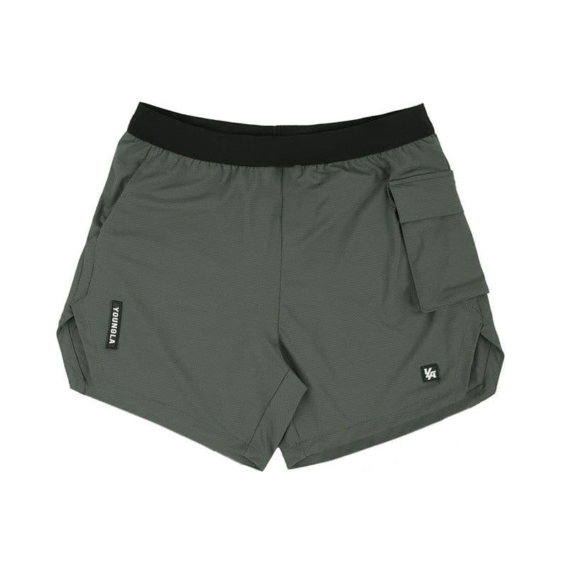 image-Fitness shorts release exposure loose moisture-absorbing sweat-wicking quick-drying elastic schoolbag bag shorts