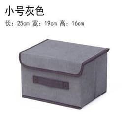image-Large storage box for clothes Oxford cloth spinning cotton quilt bag Fabric storage box Covered folding closet storage box