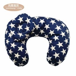 image-Cross-border cotton breastfeeding pillow pregnant women pillow baby feeding pillow newborn supplies learning sitting pillow cotton breastfeeding pillow