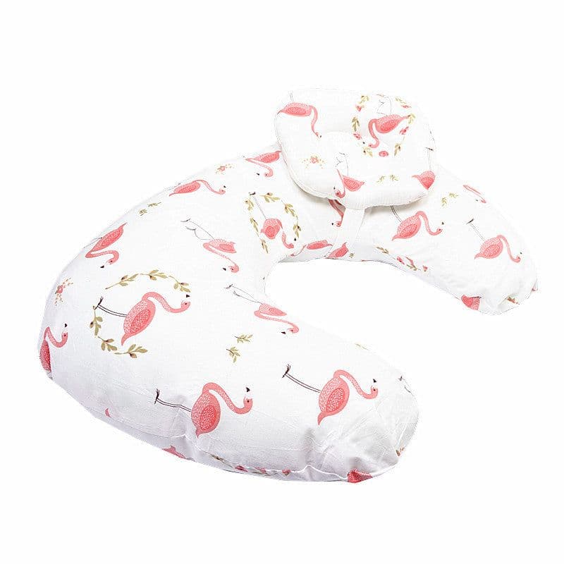 image-Cross-border cotton breastfeeding pillow pregnant women pillow baby feeding pillow newborn supplies learning sitting pillow cotton breastfeeding pillow