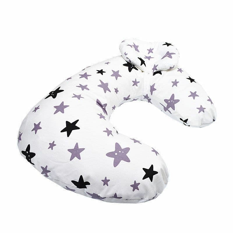 image-Cross-border cotton breastfeeding pillow pregnant women pillow baby feeding pillow newborn supplies learning sitting pillow cotton breastfeeding pillow