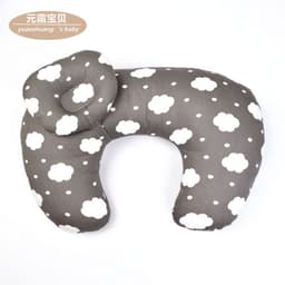 image-Cross-border cotton breastfeeding pillow pregnant women pillow baby feeding pillow newborn supplies learning sitting pillow cotton breastfeeding pillow
