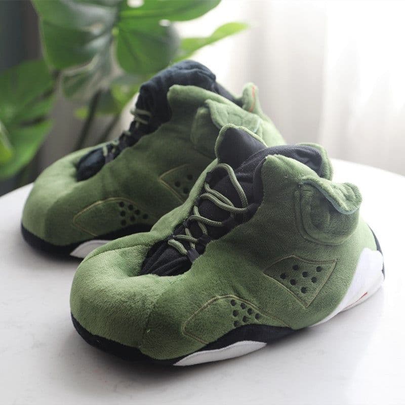 image-Douyin Spoof Future Shoes Luminous Coconut Cotton Shoes Little Ghost Fat Starry Reflective A Cone Kang Buckle Shoes Customization