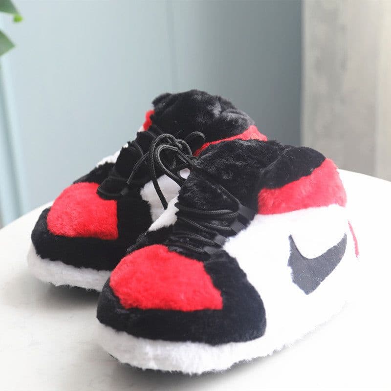 image-Douyin Spoof Future Shoes Luminous Coconut Cotton Shoes Little Ghost Fat Starry Reflective A Cone Kang Buckle Shoes Customization