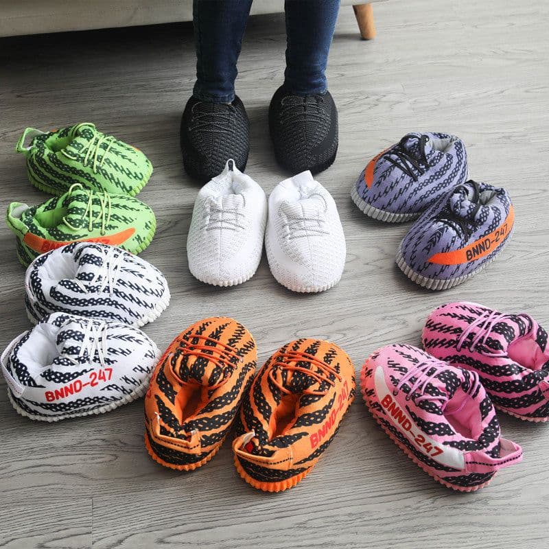 image-Douyin Spoof Future Shoes Luminous Coconut Cotton Shoes Little Ghost Fat Starry Reflective A Cone Kang Buckle Shoes Customization