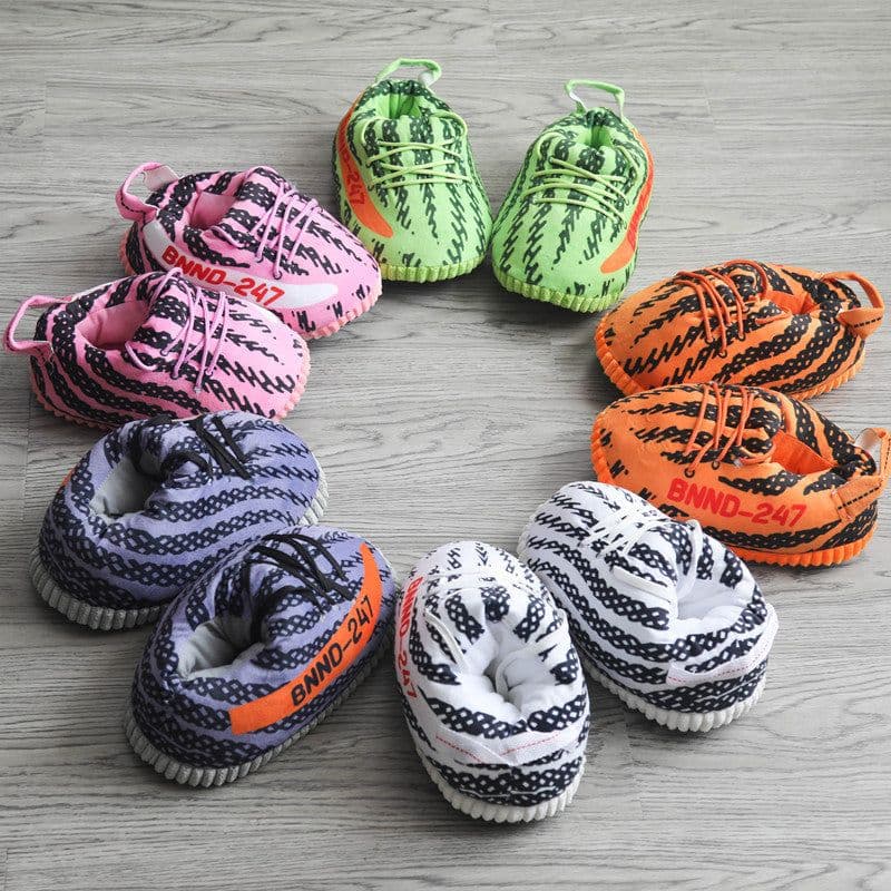 image-Douyin Spoof Future Shoes Luminous Coconut Cotton Shoes Little Ghost Fat Starry Reflective A Cone Kang Buckle Shoes Customization