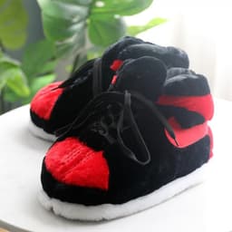 image-Douyin Spoof Future Shoes Luminous Coconut Cotton Shoes Little Ghost Fat Starry Reflective A Cone Kang Buckle Shoes Customization