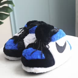 image-Douyin Spoof Future Shoes Luminous Coconut Cotton Shoes Little Ghost Fat Starry Reflective A Cone Kang Buckle Shoes Customization