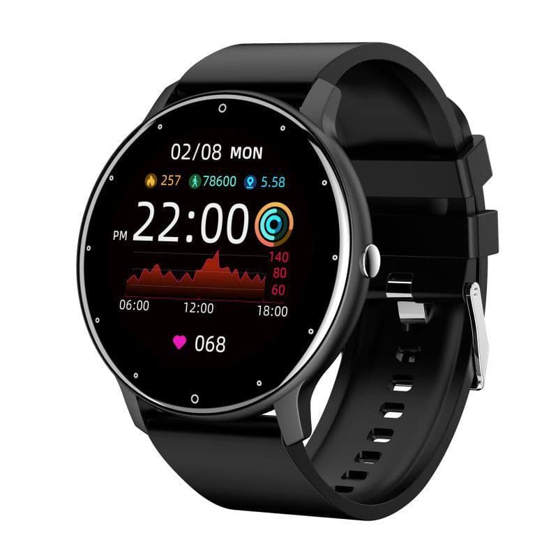 image-The new ZL02 smart watch, heart rate, blood pressure, sleep monitoring, outdoor sports, step, remote control, camera, Bluetooth bracelet