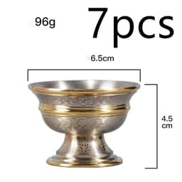 image-Water Supply Cup for Buddha Cup Copper Manual Household Buddha Front Cup Water Supply Bowl