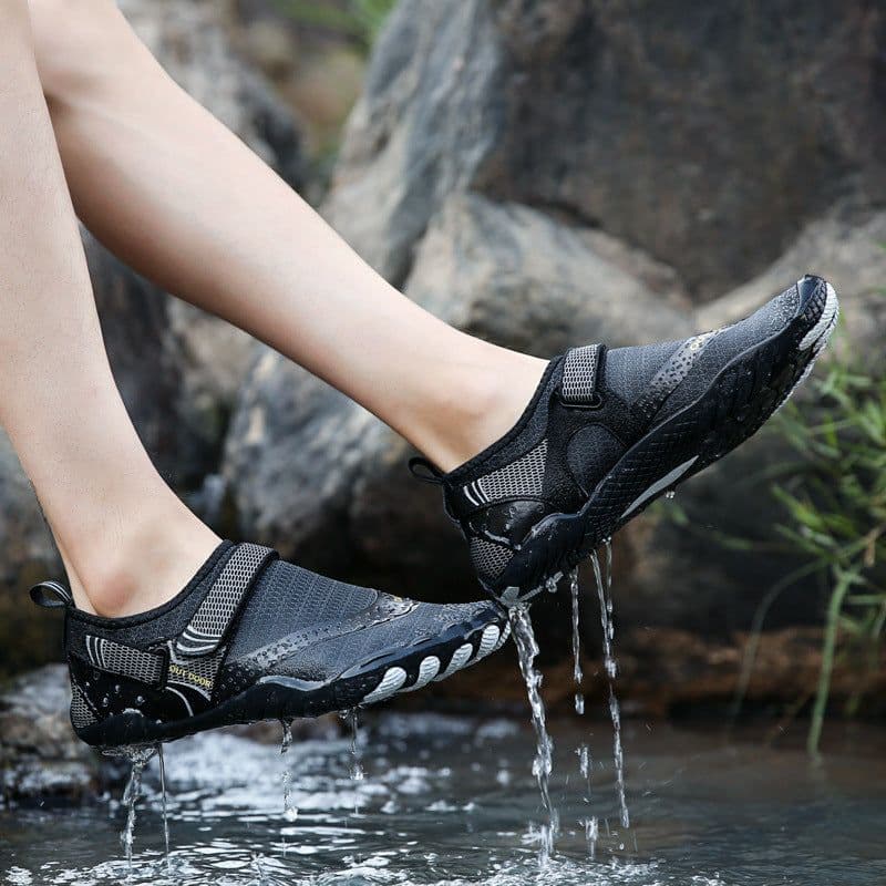 image-Men's and women's beach shoes summer new leisure upstream swimming shoes wear-resistant five-finger wading shoes outdoor quick-drying shoes
