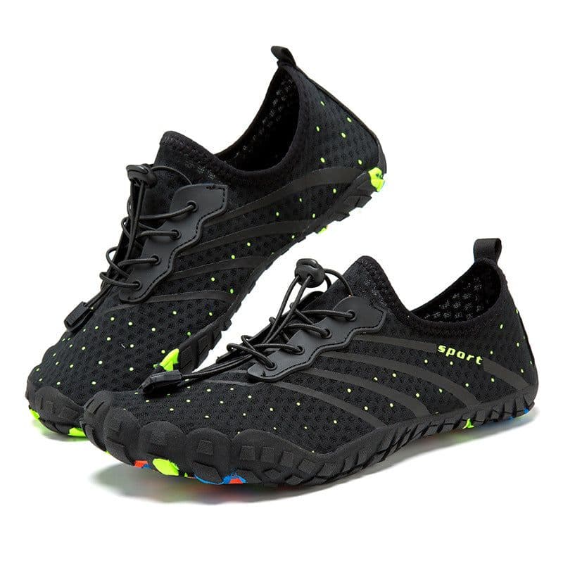 image-New five-finger wading shoes, fast draining river shoes, beach shoes, swimming shoes, couples outdoor fitness shoes