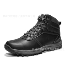 image-Cross-border winter men's velvet warm cotton shoes foreign trade large size high-top shoes short boots work boots snow boots men's shoes