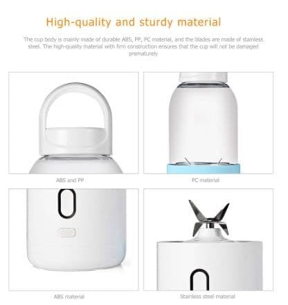image-USB Rechargeable Water Cup Juicer
