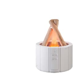 image-Simulated Flame Aroma Diffuser Bonfire Air Humidifier Ultrasonic Cool