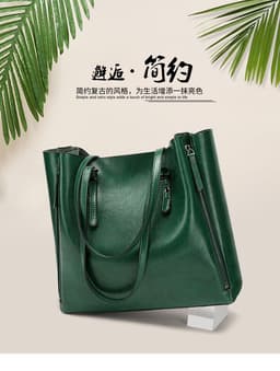image-Foreign trade Amazon fashion tote bag 2021 European and American fashion female bag cross-border bucket bag handbag wholesale