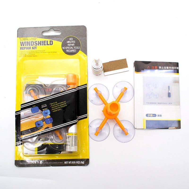 image-Factory direct sales car glass repair fluid front windshield crack repair tool glass bull's eye repair fluid