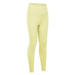 image-Autumn and winter new lulu nude yoga pants women's lulu high waist hip-lifting running tight elastic sports fitness pants