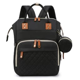 image-2022 new portable baby cot mother and baby bag can be hung stroller baby bottle diaper large capacity backpack mother bag