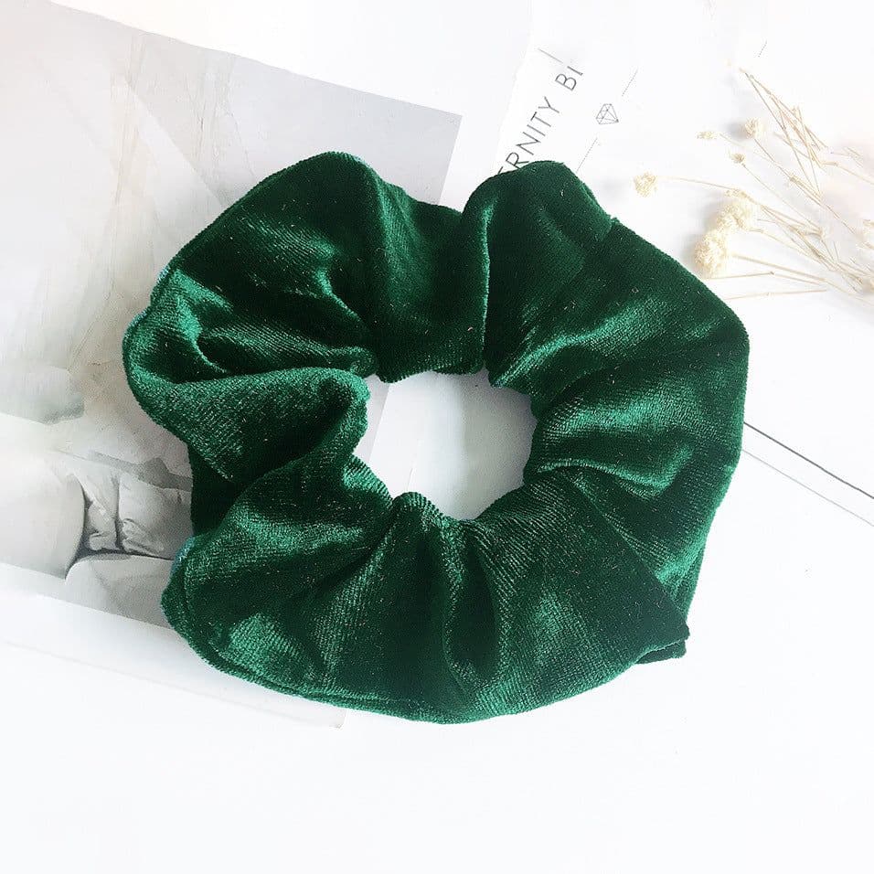 image-Flannel Hair Tie Hair Rope Amazon Velvet Fashion Ponytail Hair Accessories