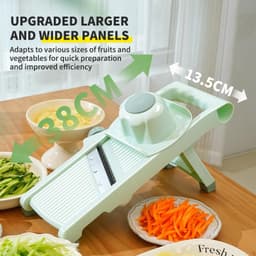 image-Household Vegetable Cutting Potato Slicer Shredder Multifunctional Fruit Julienne Slicer Grater With Handle Kitchen Gadgets