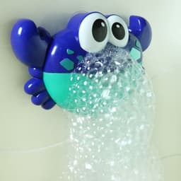 image-Crab spit bubble machine children play water vibrato with the same model blowing baby bathtub bath baby bathroom bath toys