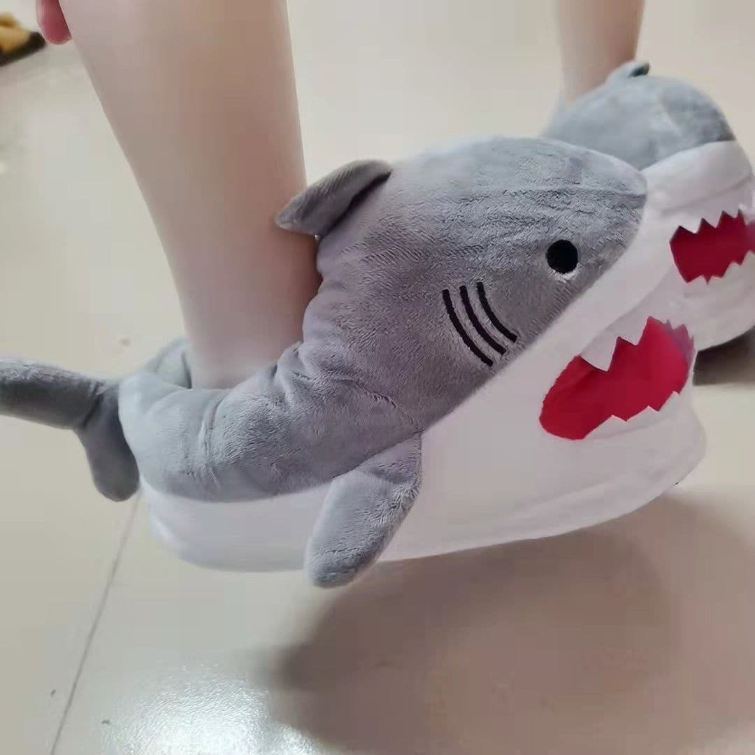 image-Poop slippers emoji expression all-inclusive cotton shoes half-cup poop cotton slippers funny men and women couples ready stock