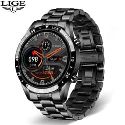 image-LIGE/Lige's new smart watch upgrade smart wearable watch pedometer heart rate blood oxygen detection