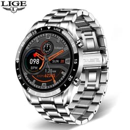 image-LIGE/Lige's new smart watch upgrade smart wearable watch pedometer heart rate blood oxygen detection