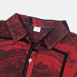 image-Cross-border foreign trade AliExpress EBAY European station new men's shirt Hawaiian print short-sleeved top loose and trendy