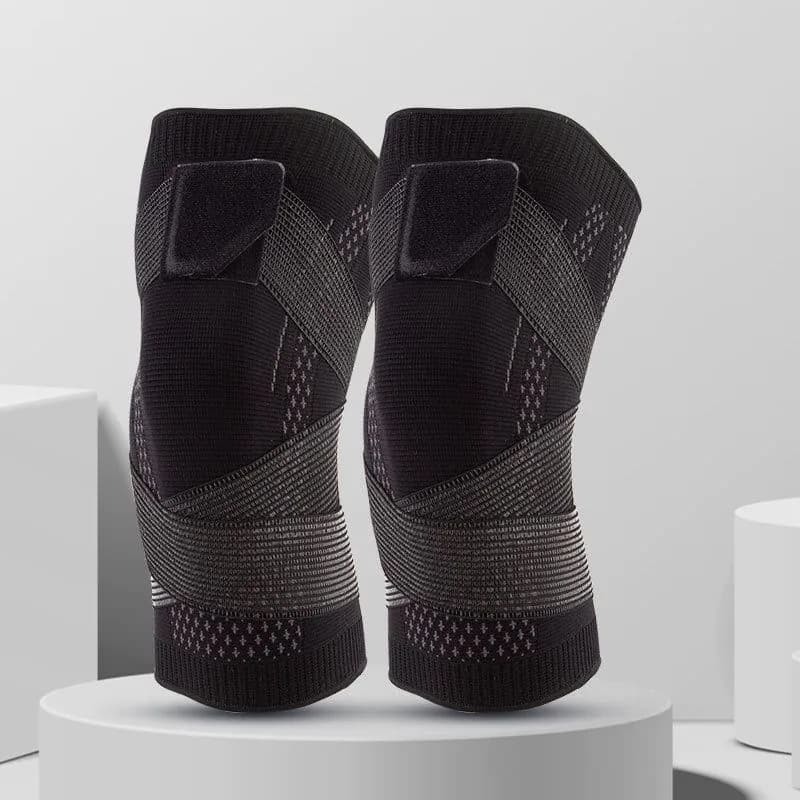 image-Factory direct sports knee pads nylon breathable basketball football running fitness protective gear knee protection fever