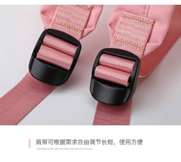 image-Portable nylon water repellent mommy bag tide mom girl portable dry and wet separation mother and baby bag can be customized LOGO mother bag