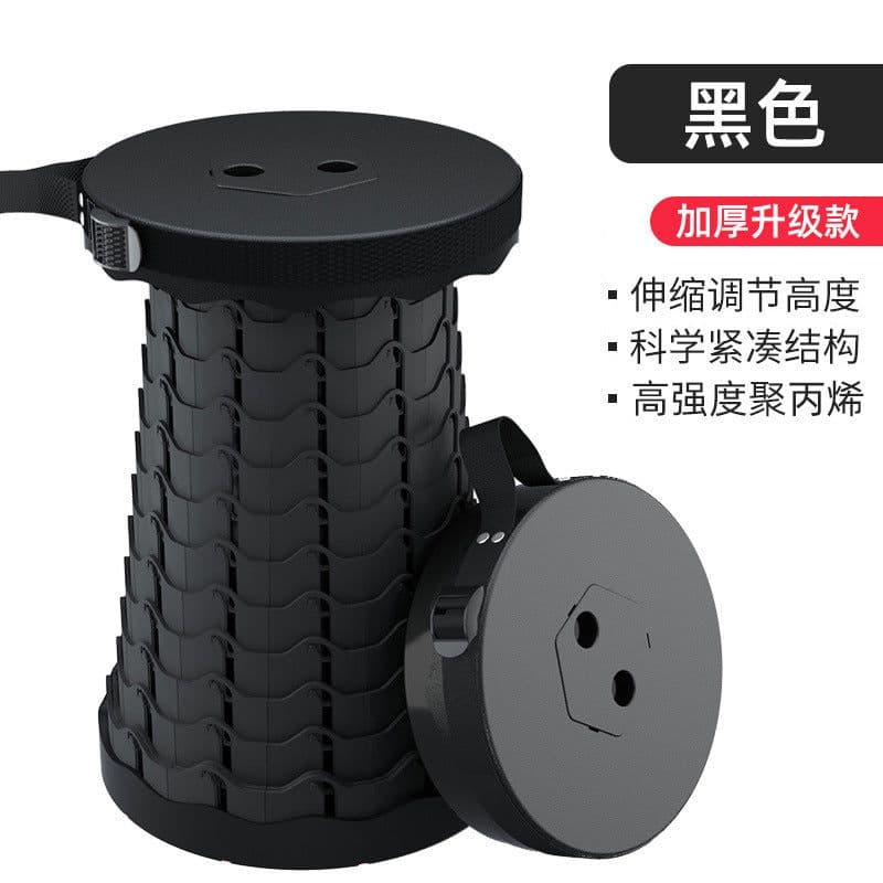 image-Retractable stool folding stool wholesale outdoor portable pony fishing sketch camping folding chair household shoe changing stool